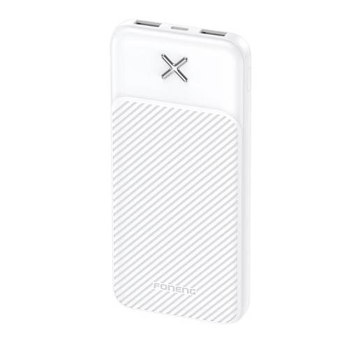 Φορτιστής Ανάγκης Foneng PX109 10W 10000mAh με 2 Θύρες USB A Λευκό