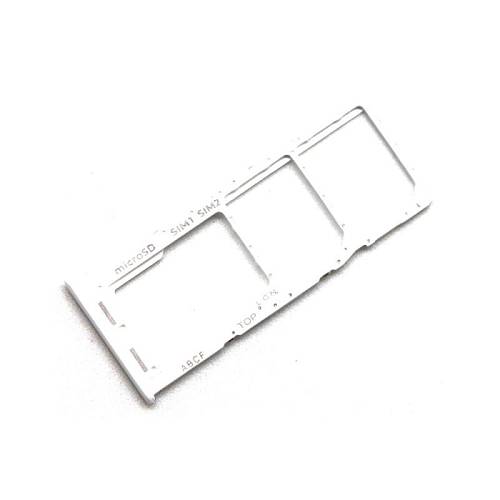 Βάση Κάρτας Sim & SD Samsung A236B Galaxy A23 5G Λευκό (Original)