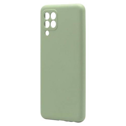 Θήκη Liquid Silicon inos Samsung A225F Galaxy A22 4G L-Cover Λαδί