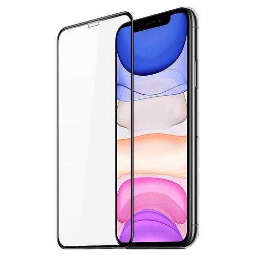 Tempered Glass Full Face Dux Ducis Apple iPhone XR/ 11 Μαύρο (1 τεμ.)