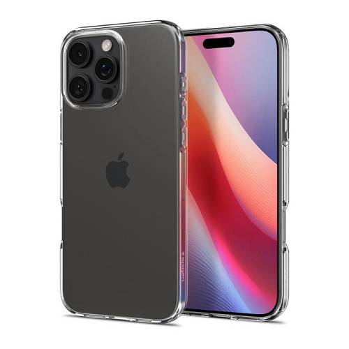 Θήκη TPU Spigen Liquid Crystal Apple iPhone 16 Pro Διάφανο