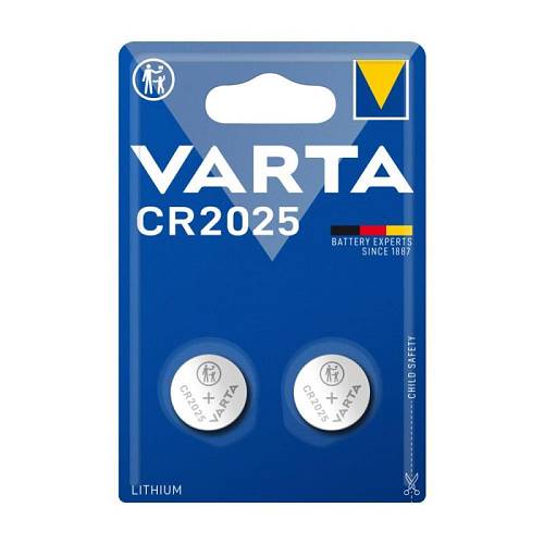 Lithium Button Cells Varta CR2025 (2 τεμ)