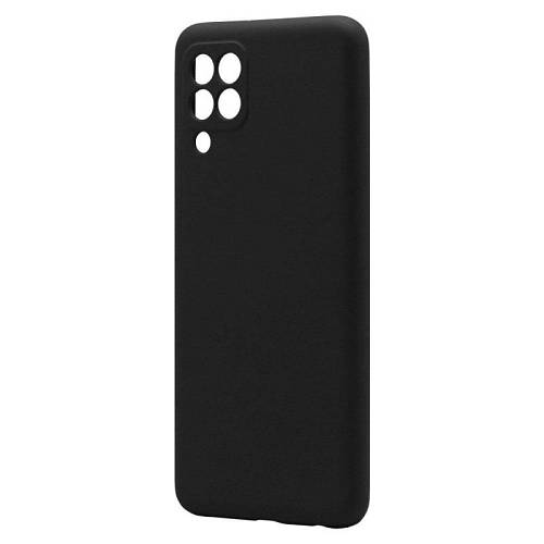 Θήκη Liquid Silicon inos Samsung A225F Galaxy A22 4G L-Cover Μαύρο