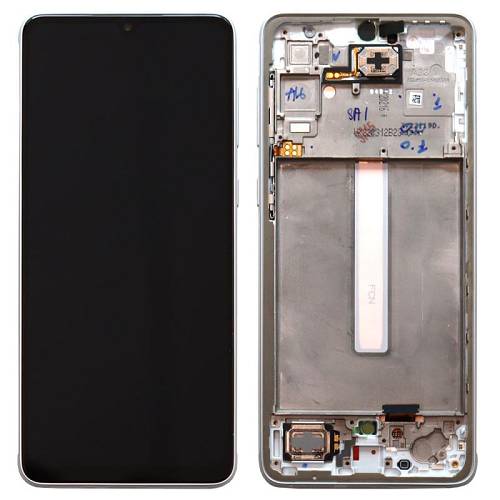 Οθόνη με Touch Screen & Μπροστινή Πρόσοψη Samsung A336B Galaxy A33 5G Λευκό (Original)