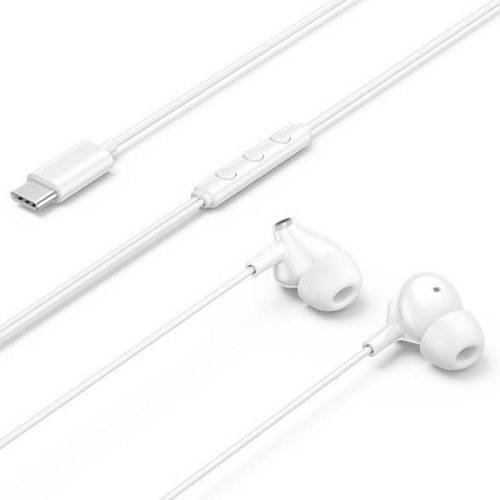 VENTION ECHO LITE USB-C In-Ear Wired Headphones with DAC Adapter 1.2M White (GBBWAV) (VENGBBWAV)