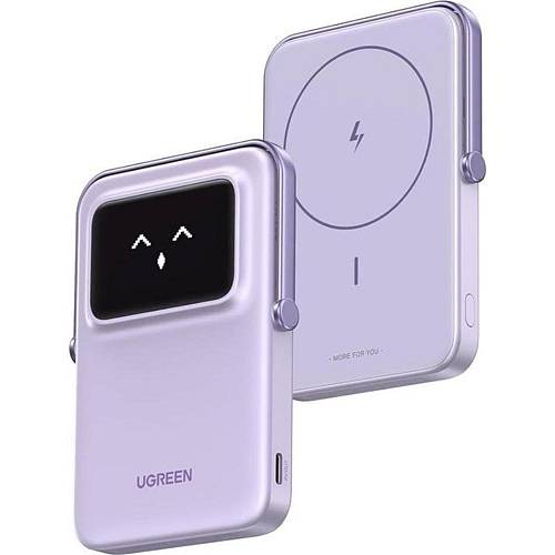 Ugreen PB571 Power Bank 5000mAh 18W με Θύρα USB-C Purple (35606) (UGR35606)