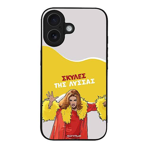 Θήκη Sonique Greek Cult TV Series για Apple iPhone 16 Σκύλες της Λύσσας