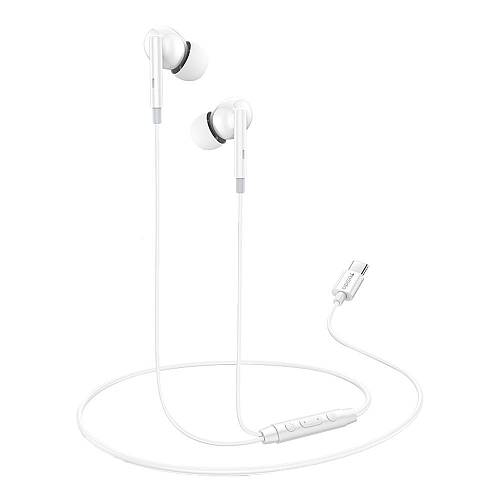 Ακουστικά Yesido Heavy Bass YH45 Type-C Λευκό