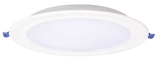 POWERTECH LED φωτιστικό downlight PT-1558, 5W, Φ100x25mm, 4000K, 425lm, λευκό PT-1558