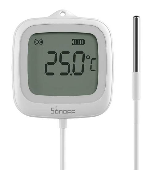 SONOFF smart θερμόμετρο SNZB-02LD, έως 115 °C, ZigBee 3.0, λευκό SNZB-02LD