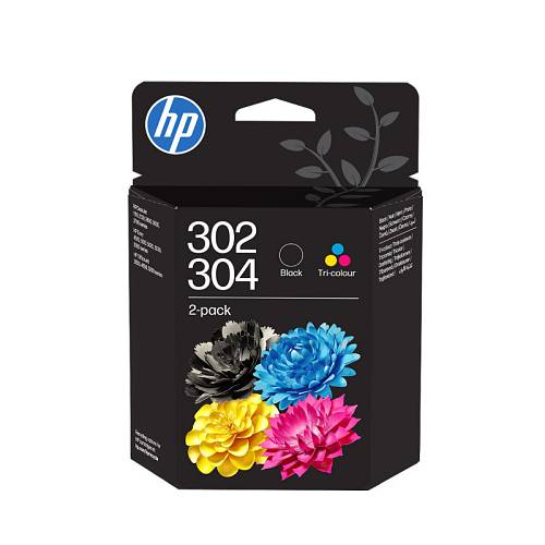 HP Μελάνι Inkjet No.302 / 304 Tricolor / Black 2-Pack (B82L1AE) (HPB82L1AE)