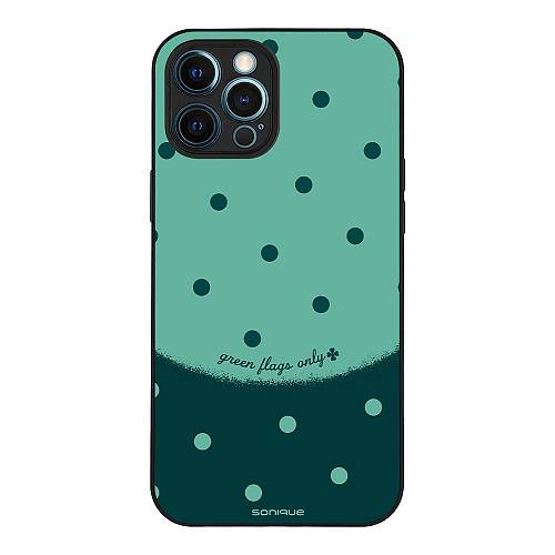 Θήκη Sonique Delulu Polka Era Series για Apple iPhone 12 Pro Max Green Flags