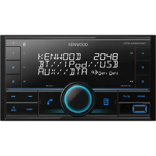 KENWOOD 2DIN RADIO-USB/BT DPXM3300BT