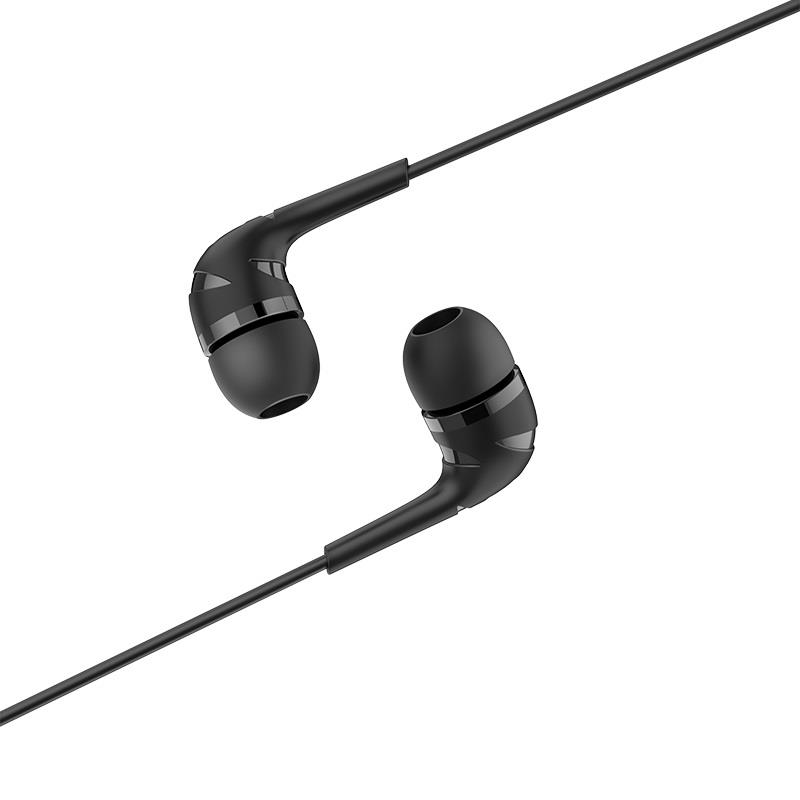 HOCO - M40 Stereo Wired Earphones Hands Free Black