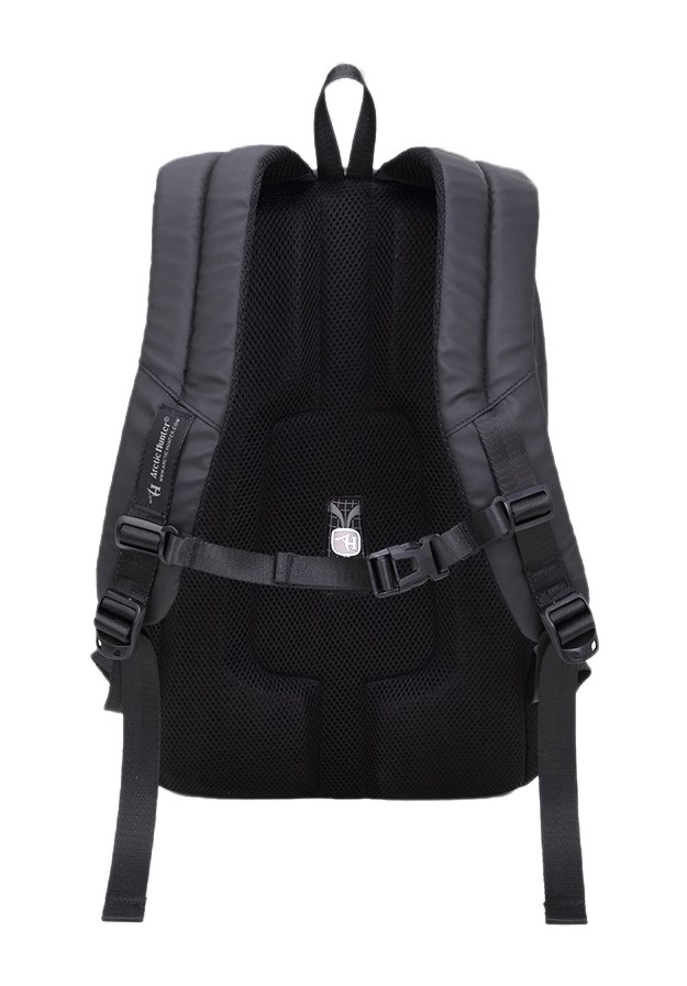 ARCTIC HUNTER τσάντα πλάτης 20005 με θήκη laptop 15.6, 26L, μαύρη 20005-BK
