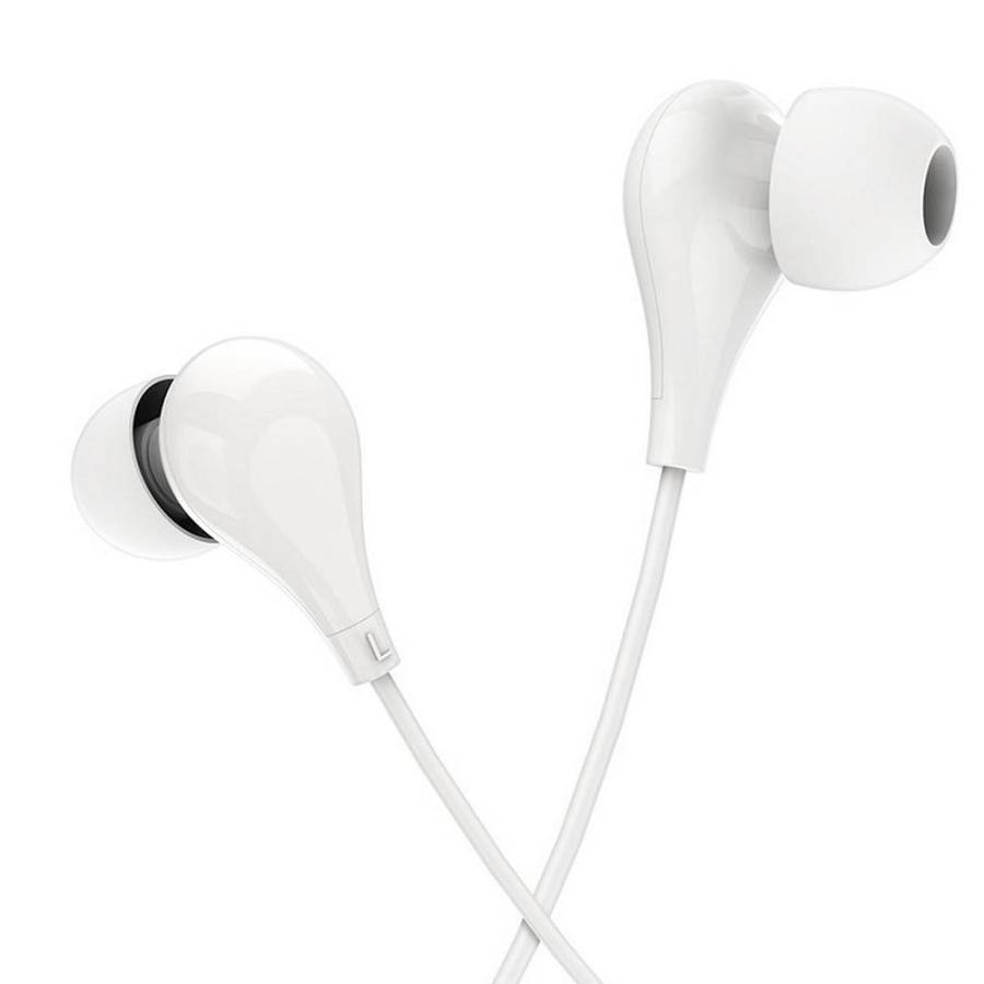BOROFONE - BM24 Milo Stereo Wired Earphones Hands Free White