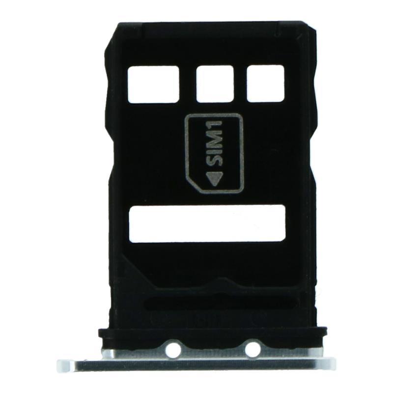 HUAWEI P40 - SIM Card Tray Dual Card Silver Original