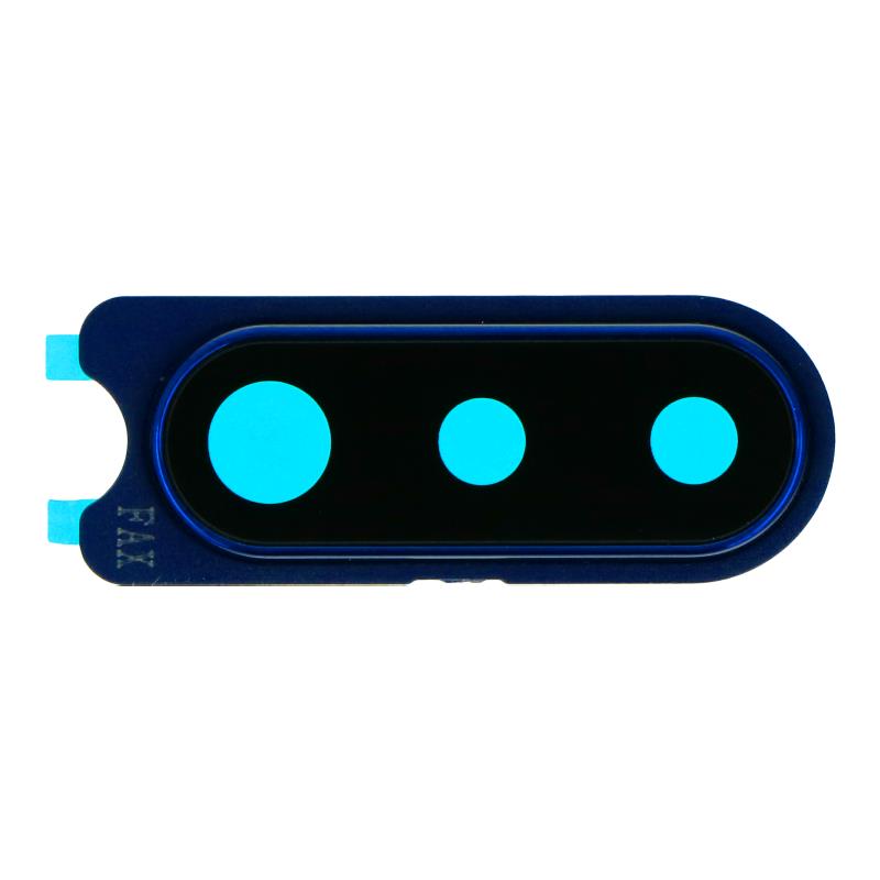 SAMSUNG A207F Galaxy A20s - Back Camera Lens and Bezel Blue Original