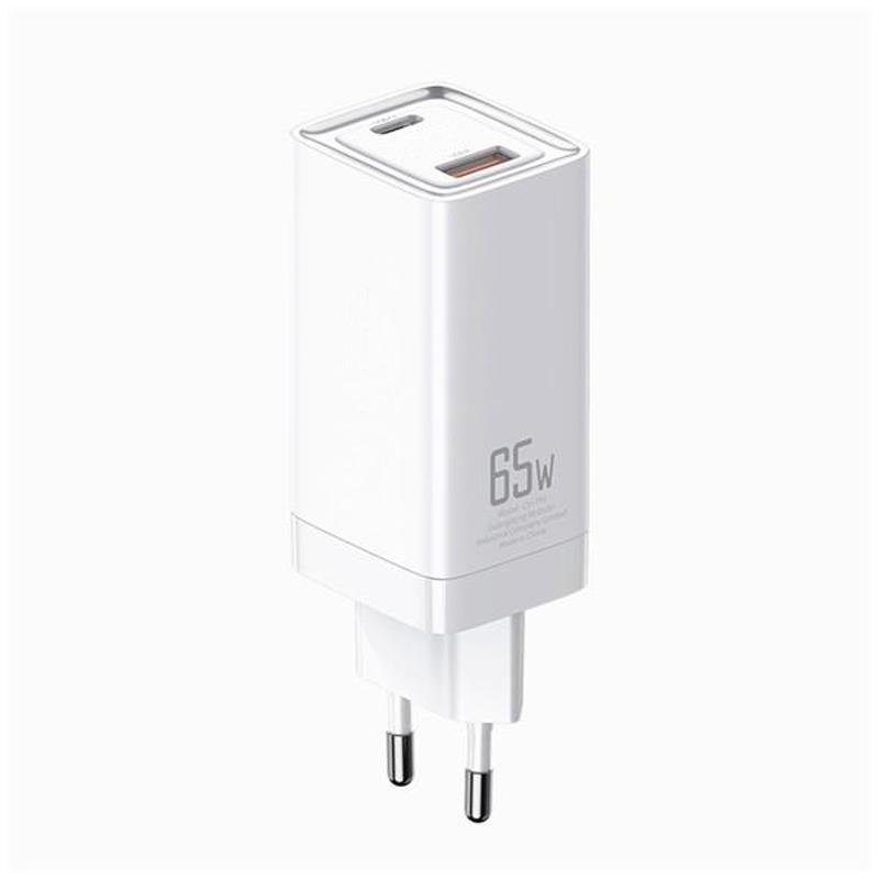 Devia - Extreme speed GaN PD + QC4.0 Mini quick charger White (EU,65W)