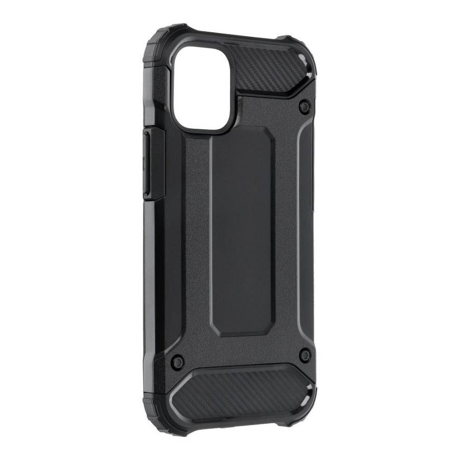 Apple iPhone 13 Pro Max - Θήκη Σιλικόνης Carbon Armor Μαύρη