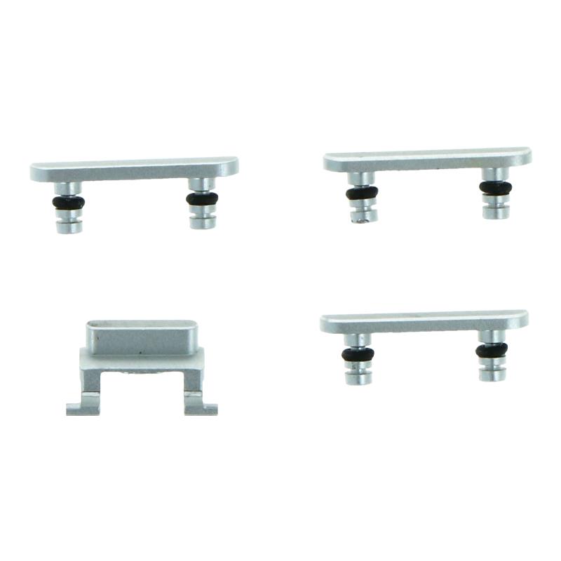 Apple iPhone 8 Plus - Power, Volume, Mute & Side Buttons Set White Original