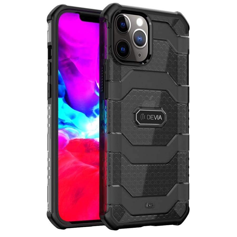 Apple iPhone 13 Pro Max - Devia Vanguard Series Shockproof Case Black