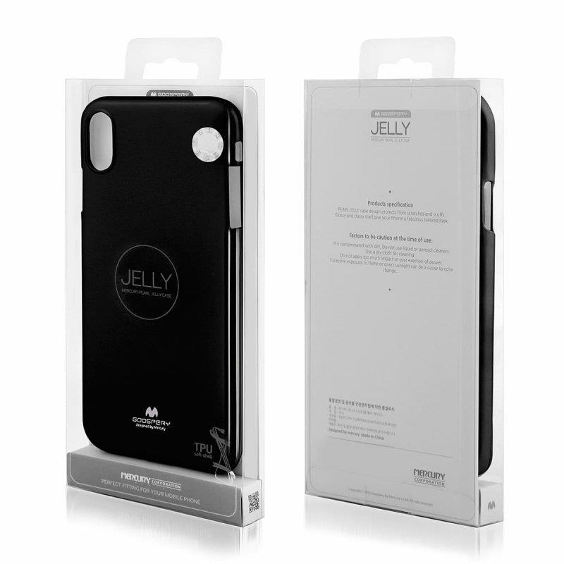 Samsung A225F Galaxy A22 4G / M225F Galaxy M22 - Silicon Mercury Jelly Case Black
