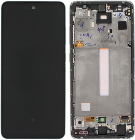Samsung A528B Galaxy A52s 5G - LCD Touch White with Frame Original GH82-26861D Service Pack