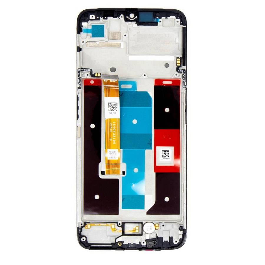 RealMe C35 - LCD + Touch + Frame Black Original Service Pack