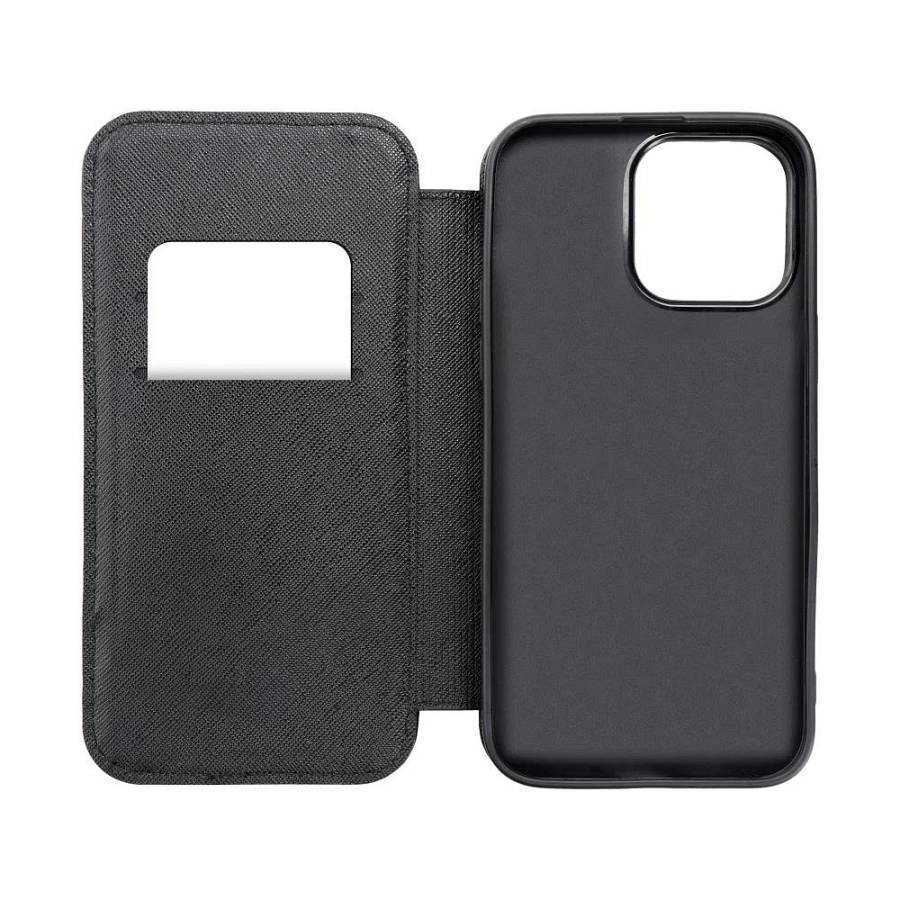 Apple iPhone 14 Plus - Θήκη Book Style Puffer Μαγνητική Μαύρη