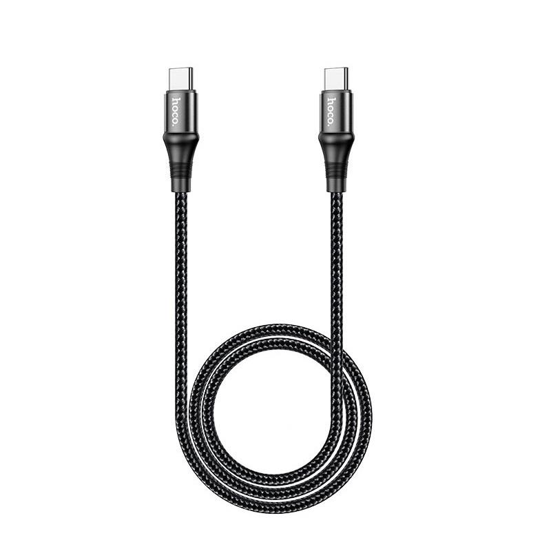 Hoco - X50 Data Cable Type C to Type C PD 100W 5A 1m Black