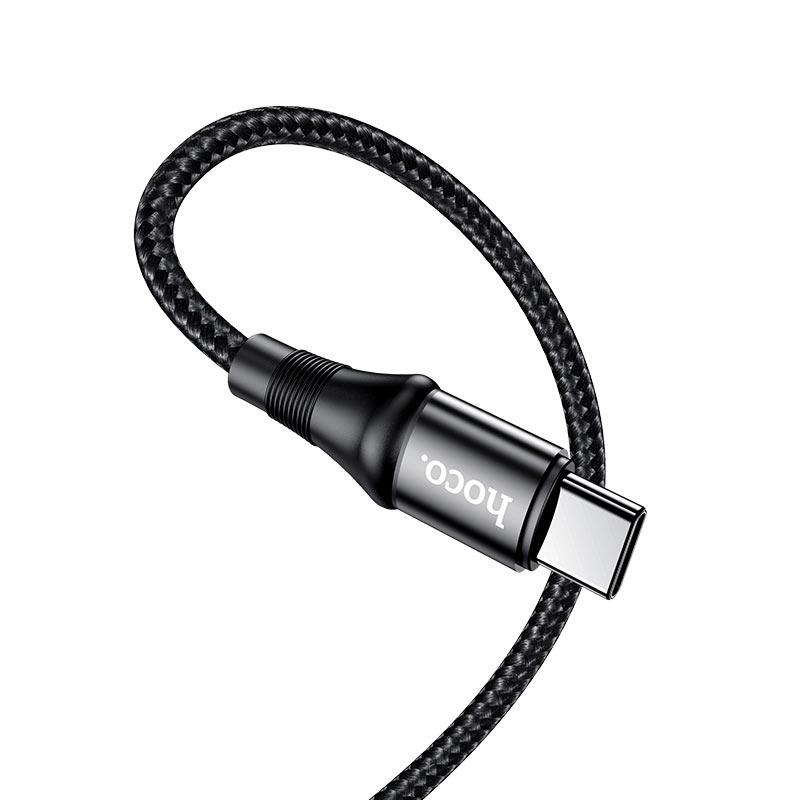Hoco - X50 Data Cable Type C to Type C PD 100W 5A 1m Black