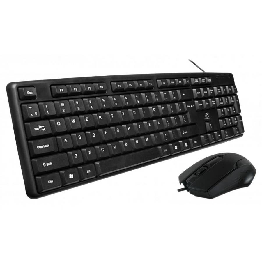 Rebeltec - Simson set wire keyboard + wire mouse black