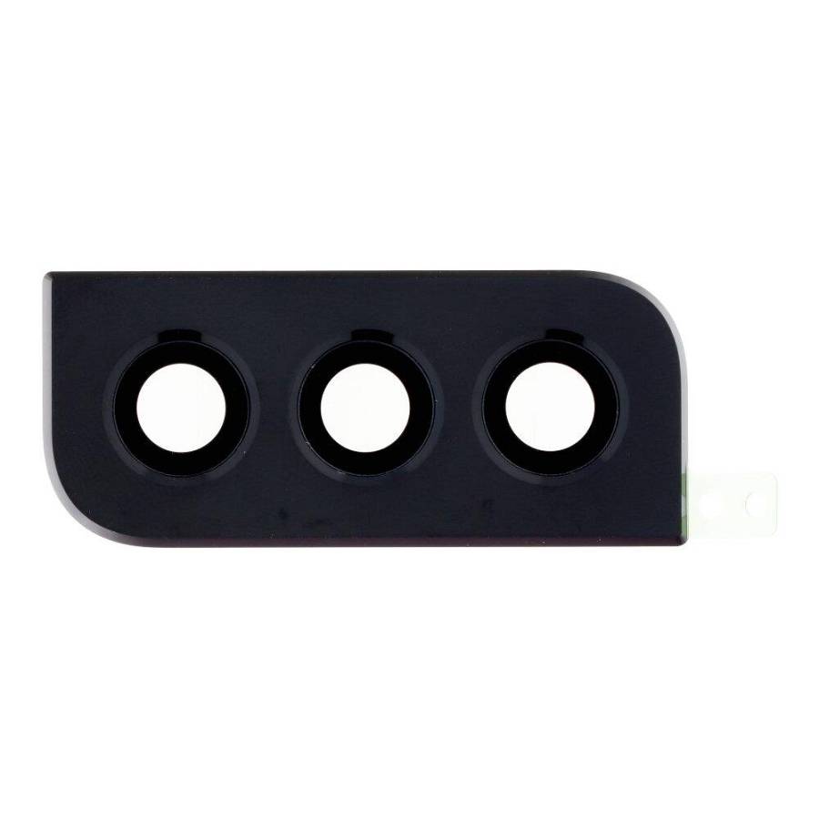 SAMSUNG S901B Galaxy S22 / S906B Galaxy S22 Plus - Back Camera Lens and Bezel Black Original