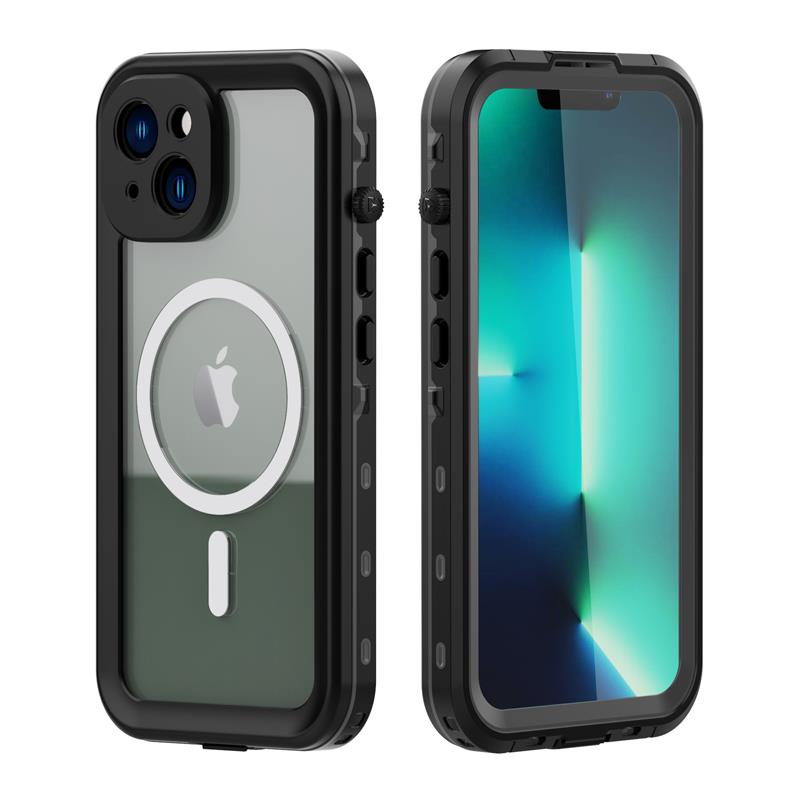 Apple iPhone 14 Plus - Redpepper IP68 Dot+ 360 Full Cover Black