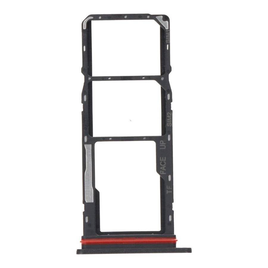 MOTOROLA Moto E32 - SIM Card Tray Dual Card Black Original