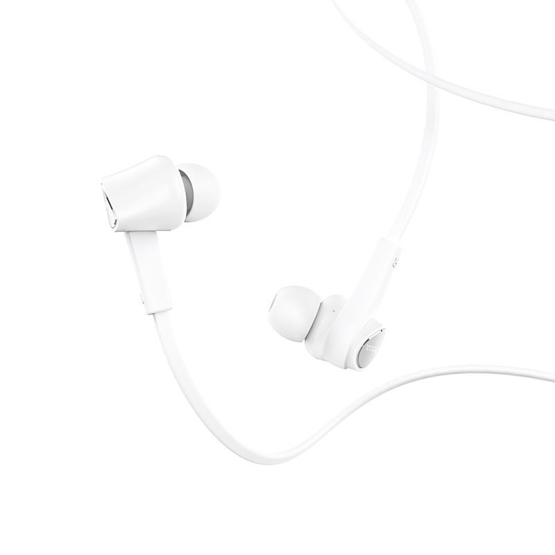 HOCO - M66 Passion Stereo Wired Earphones Handsfree White