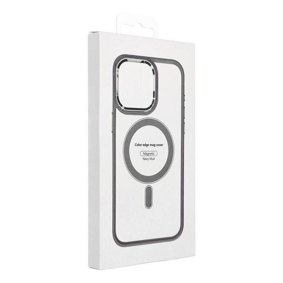 Apple iPhone 15 Pro - Silicon Case Magsafe Grey
