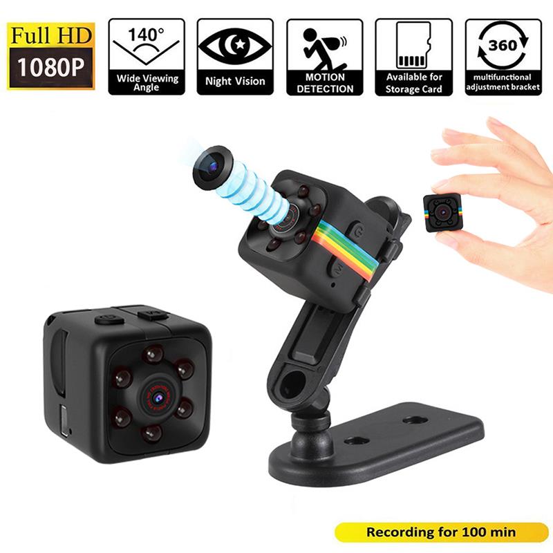 Webcam Mini Full HD B4-SQ11 1080P Black