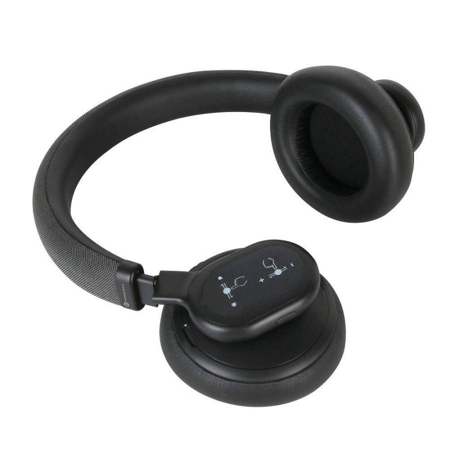 Forcell - F-AUDIO Wireless Headphones ANC Touch Beat black