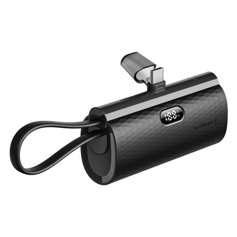 Forcell - F-ENERGY Power Plug F5K3 powerbank 5000mAh for Type C PD 20W black