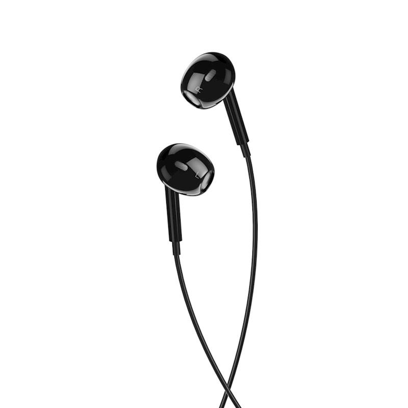 XO - EP43 Wired Earphones Jack 3,5mm Black