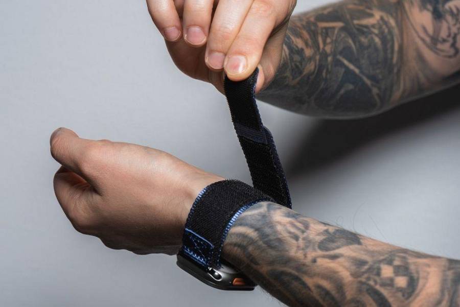 FORCELL F-DESIGN FA05 nylon strap for APPLE Watch 38/40/41mm Blue