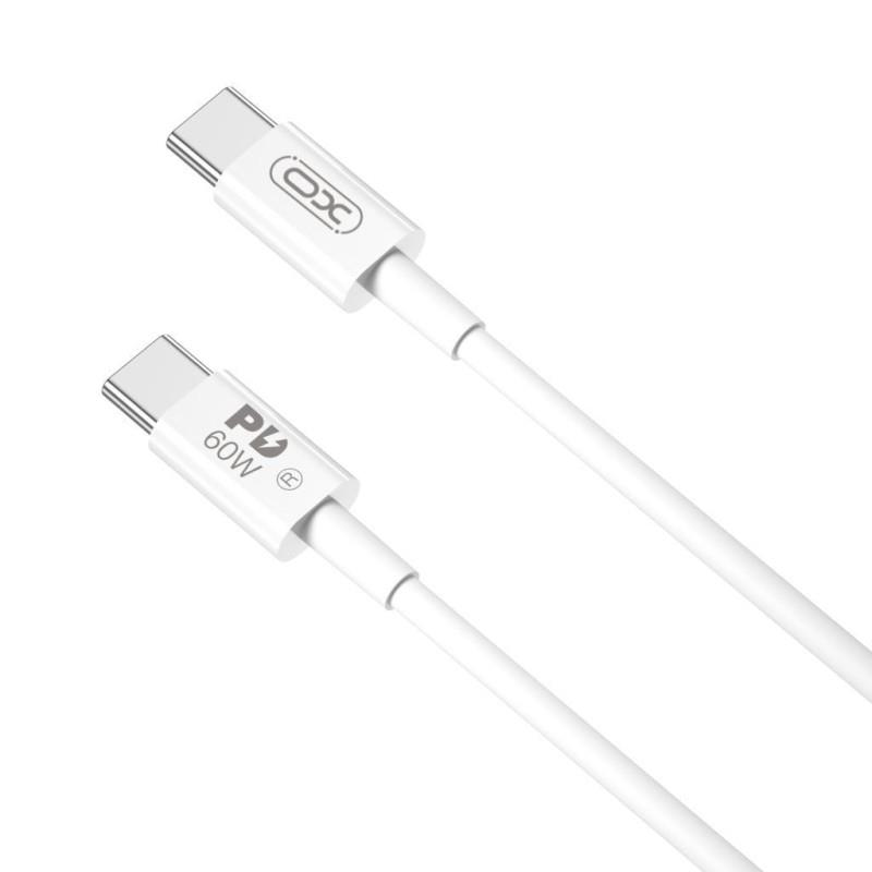 XO - NB Q190B Καλώδιο Φόρτισης 60W PD Type C σε Type C 2μ
