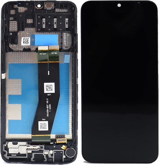 Samsung A235F Galaxy A23 4G - LCD Touch Black with Frame OEM