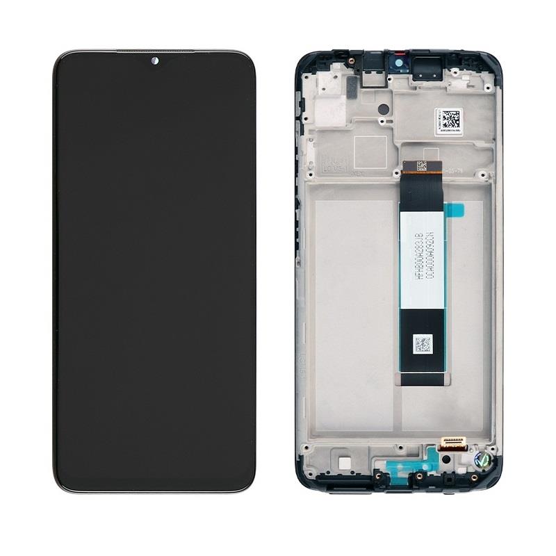 Xiaomi Redmi 9T - LCD Touch Black with Frame OEM