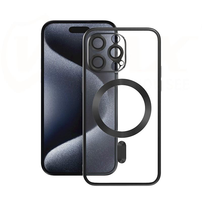 Apple iPhone 13 Pro - Vmax Electroplating Magsafe TPU Case 6,1 Black