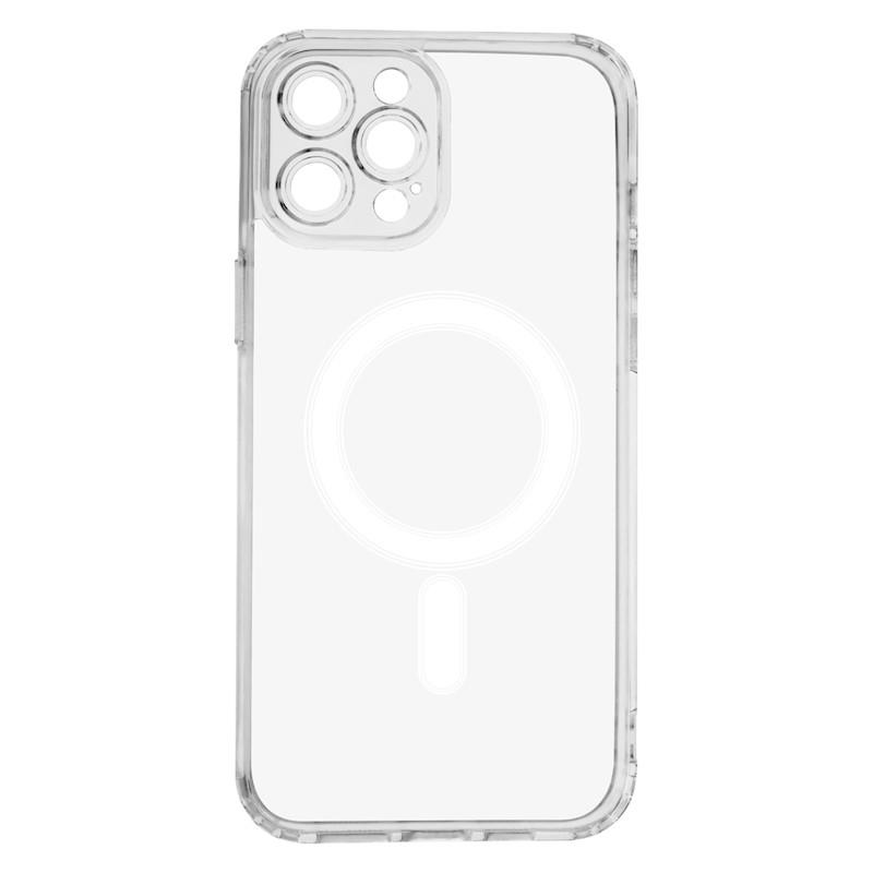 Apple iPhone 12 Pro Max - Anti Shock 1,5mm Magsafe case 6,7 Transparent Camera Protection