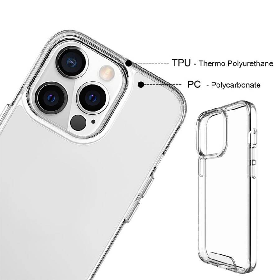 Xiaomi Redmi Note 14 Pro Plus 5G (Global) - Hybrid Crystal case transparent