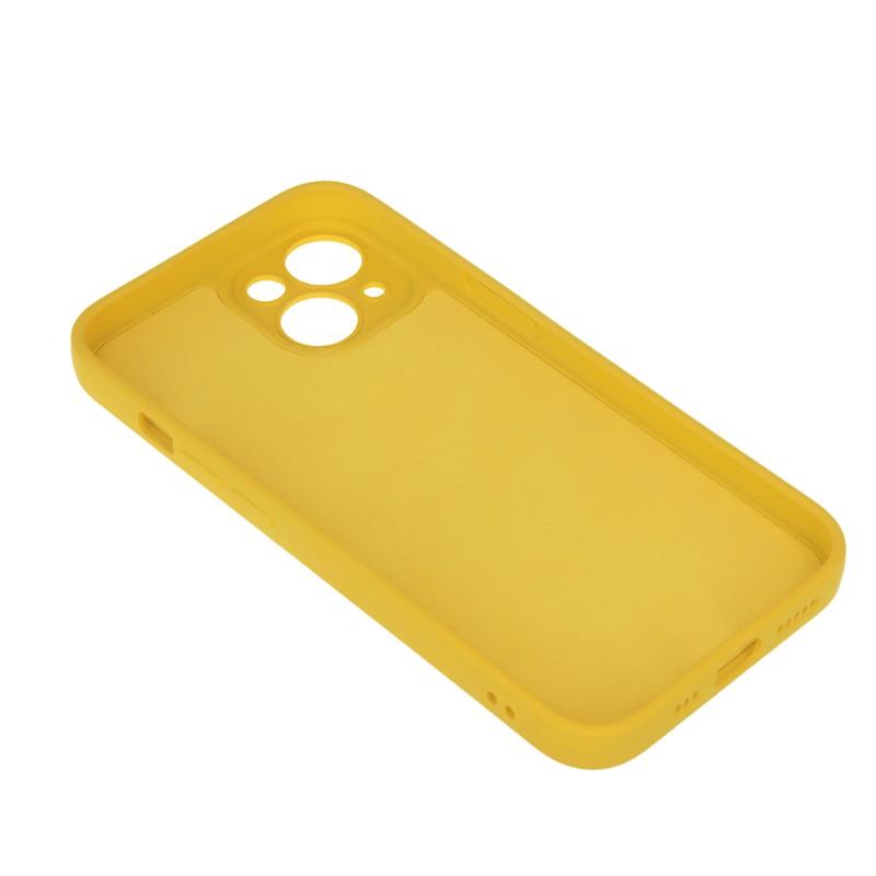 Apple iPhone 15 - Silicon case 6,1 yellow